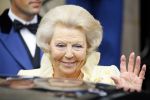 Amsterdam 2 juli 2015  
Prinses Baetrix vertrekt in haar verlengde Volvo bij het paleis.