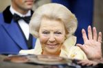Amsterdam 2 juli 2015  
Prinses Baetrix vertrekt in haar verlengde Volvo bij het paleis.