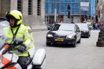 Amsterdam 16 juni 2015
Prinses Beatrix en Koning Willem Alexander arriveren bij het paleis op de dam.