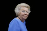 Amsterdam 16 juni 2015
Prinses Beatrix en Koning Willem Alexander arriveren bij het paleis op de dam.