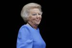 Amsterdam 16 juni 2015
Prinses Beatrix en Koning Willem Alexander arriveren bij het paleis op de dam.