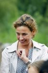 Amsterdam 18 juni 2015
Prinses Marilene en dochter Fee zijn bij het omdoen van de ringen van 3 net geboren ooievaars in het Vondelpark.