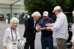 Wimbledon 7 juli 2015
Richard Branson en zijn moeder Eva arriveren bij het tennis tournooi van Wimbledon.
