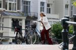 Amsterdam 10 augustus 2015     
Wim en Rita Kok op de fiets in Amsterdam.