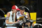 Utrecht 4 juli 2015
Tour de France start met de proloog in Utrecht. Robert Gesink met zijn vrouw
