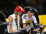 Utrecht 4 juli 2015
Tour de France start met de proloog in Utrecht. Robert Gesink met zijn vrouw