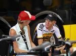 Utrecht 4 juli 2015
Tour de France start met de proloog in Utrecht. Robert Gesink met zijn vrouw