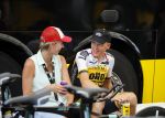 Utrecht 4 juli 2015
Tour de France start met de proloog in Utrecht. Robert Gesink met zijn vrouw