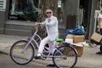 Amsterdam 26 juni 2015 
Ronald Kolk op de fiets