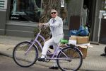 Amsterdam 26 juni 2015 
Ronald Kolk op de fiets