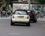 Amsterdam 10 augustus 2015  
Sander janson luncht met een dame en doet daarna erg geheimzinnig als hij mij ziet.
