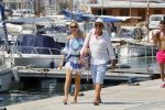 Ibiza Sant Antonio 24 juli 2015
Jan Reus en zijn vrouw Sonja Bakker samen op vakantie op ibiza.