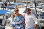 Ibiza Sant Antonio 24 juli 2015
Jan Reus en zijn vrouw Sonja Bakker samen op vakantie op ibiza.