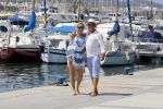 Ibiza Sant Antonio 24 juli 2015
Jan Reus en zijn vrouw Sonja Bakker samen op vakantie op ibiza.