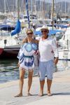 Ibiza Sant Antonio 24 juli 2015
Jan Reus en zijn vrouw Sonja Bakker samen op vakantie op ibiza.