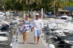 Ibiza Sant Antonio 24 juli 2015
Jan Reus en zijn vrouw Sonja Bakker samen op vakantie op ibiza.