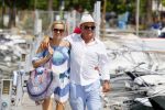 Ibiza Sant Antonio 24 juli 2015
Jan Reus en zijn vrouw Sonja Bakker samen op vakantie op ibiza.