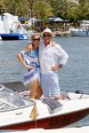Ibiza Sant Antonio 24 juli 2015
Jan Reus en zijn vrouw Sonja Bakker samen op vakantie op ibiza.