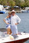 Ibiza Sant Antonio 24 juli 2015
Jan Reus en zijn vrouw Sonja Bakker samen op vakantie op ibiza.