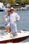 Ibiza Sant Antonio 24 juli 2015
Jan Reus en zijn vrouw Sonja Bakker samen op vakantie op ibiza.