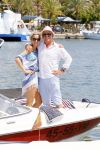 Ibiza Sant Antonio 24 juli 2015
Jan Reus en zijn vrouw Sonja Bakker samen op vakantie op ibiza.