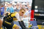 Utrecht 4 juli 2015
Tour de France start met de proloog in Utrecht. Steven Kruiswijk met zijn vrouw