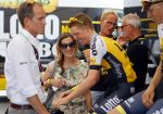 Utrecht 4 juli 2015
Tour de France start met de proloog in Utrecht. Steven Kruiswijk met zijn vrouw