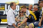 Utrecht 4 juli 2015
Tour de France start met de proloog in Utrecht. Steven Kruiswijk met zijn vrouw