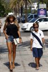 ibiza 5 augustus 2015
Sylvie Meis en Damian v d Vaart op ibiza de dag naar het uitgaan van de relatie met Momo