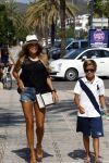 ibiza 5 augustus 2015
Sylvie Meis en Damian v d Vaart op ibiza de dag naar het uitgaan van de relatie met Momo