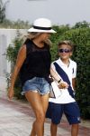 ibiza 5 augustus 2015
Sylvie Meis en Damian v d Vaart op ibiza de dag naar het uitgaan van de relatie met Momo