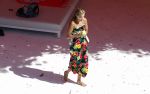 ibiza 27 juli 2015
Sylvie Meis en haar vriend Momo hebben discussie bij het zwembad. Zoon Damian is daarbij aanwezig.