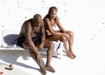 ibiza 27 juli 2015
Sylvie Meis en haar vriend Momo hebben discussie bij het zwembad. Zoon Damian is daarbij aanwezig.