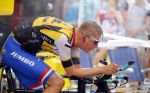 Utrecht 4 juli 2015
Tour de France start met de proloog in Utrecht. Wilco Kelderman