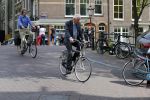 Amsterdam 10 augustus 2015     
Wim en Rita Kok op de fiets in Amsterdam.