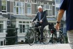 Amsterdam 10 augustus 2015     
Wim en Rita Kok op de fiets in Amsterdam.