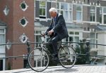 Amsterdam 10 augustus 2015     
Wim en Rita Kok op de fiets in Amsterdam.