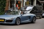 Amsterdam 26 juni 2015  
Winnie Haatrecht ( Voetbalmakelaar) in zijn audi RS8 cabrio
