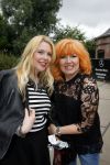 Amsterdam 12 juli 2015  
Modeshow op de amsterdam fashion week. Yvonne Keeley met dochter