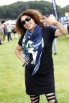 Amsterdam 15 juli 2016 
Day at the park festival in het amsterdamse bos. Anita Doth met een vriendin