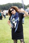 Amsterdam 15 juli 2016 
Day at the park festival in het amsterdamse bos. Anita Doth met een vriendin