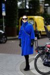 Amsterdam 13 juli 2016
Ans Markus op straat in Amsterdam zuid.