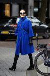 Amsterdam 13 juli 2016
Ans Markus op straat in Amsterdam zuid.