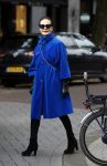 Amsterdam 13 juli 2016
Ans Markus op straat in Amsterdam zuid.