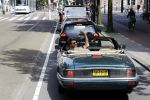 Amsterdam 15 juli 2016
Beau v Erven Dorens in zijn jaguar cabrio.