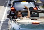 Amsterdam 15 juli 2016
Beau v Erven Dorens in zijn jaguar cabrio.