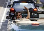 Amsterdam 15 juli 2016
Beau v Erven Dorens in zijn jaguar cabrio.
