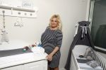 Wateringen 19 juli 2016 
Bobbi Eden ( zwanger ) met haar man Mark Laurenz in hun babykamer.