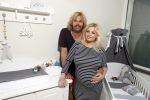 Wateringen 19 juli 2016 
Bobbi Eden ( zwanger ) met haar man Mark Laurenz in hun babykamer.