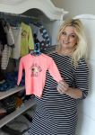 Wateringen 19 juli 2016 
Bobbi Eden ( zwanger ) met haar man Mark Laurenz in hun babykamer.